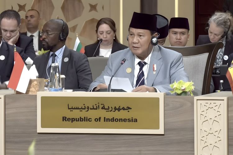 KTT Tanggap Darurat Gaza, Prabowo Minta Aturan Hukum Perang Dihormati