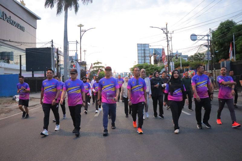 Bhayangkara Run 2024 Sukses, Kapolresta Bandar Lampung Ajak Masyarakat Hidup Sehat Dengan Olahraga