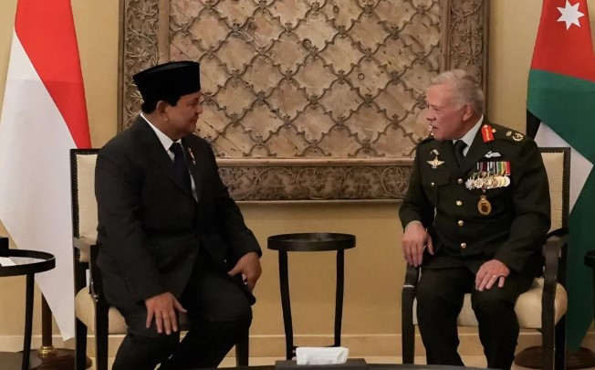 Politik Kemarin, Prabowo bertemu Raja Jordania hingga anggaran Polri