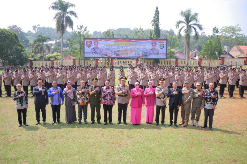 Sebanyak 156 Siswa Ditukba SPN Kemiling Polda Lampung Dilantik Menyandang Pangkat Brigadir Dua Polisi (Bripda)