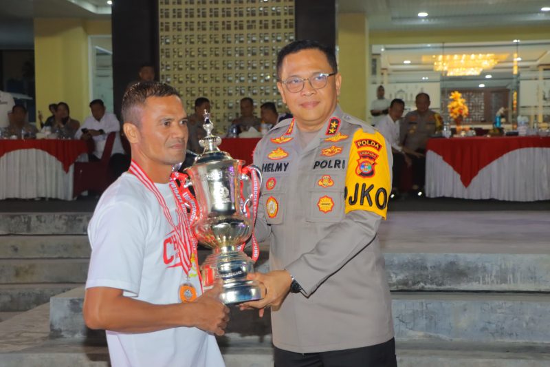 Turnamen Mini Soccer Kapolda Lampung Cup 2024 Berakhir, Kapolda: Terus Jaga Kekompakan dan Sportivitas