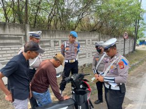 Sebanyak 1.965 Pelanggar Lalu Lintas Terjaring dalam Operasi Patuh Krakatau 2024