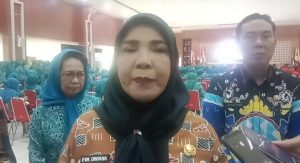 Walikota Eva Dwiana Hadiri Acara Fasilitasi Tim Penggerak PKK Dalam Gerakan Pemberdayaan Masyarakat dan Kesejahteraan Keluarga