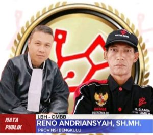 Ketua Advokasi Ormas OMBB Provinsi Bengkulu, Dukung Kajati Usut Tuntas Dugaan Korupsi PT. NSK