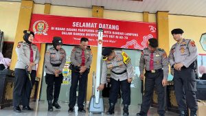 Ratusan Personel Keamanan Gabungan Dikerahkan Amankan Pelantikan DPRD Kota Bandar Lampung