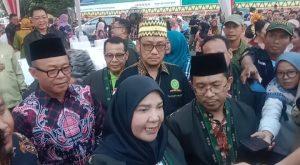 Walikota Bandar Lampung Eva Dwiana Membuka Festival Seni Budaya Lintas Agama Tahun 2024