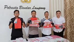 Gagalkan Peredaran Narkoba di Bandar Lampung, 3 Bandar Ekstasi dan 2 Bandar Sabu Dibekuk