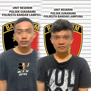 Polisi Tangkap Dua Resedivis Curanmor di Bandar Lampung