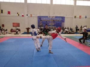 DANLANAL RESMI TUTUP KEJUARAAN TAEKWONDO, MTSN 1 BANDAR LAMPUNG JUARA UMUM