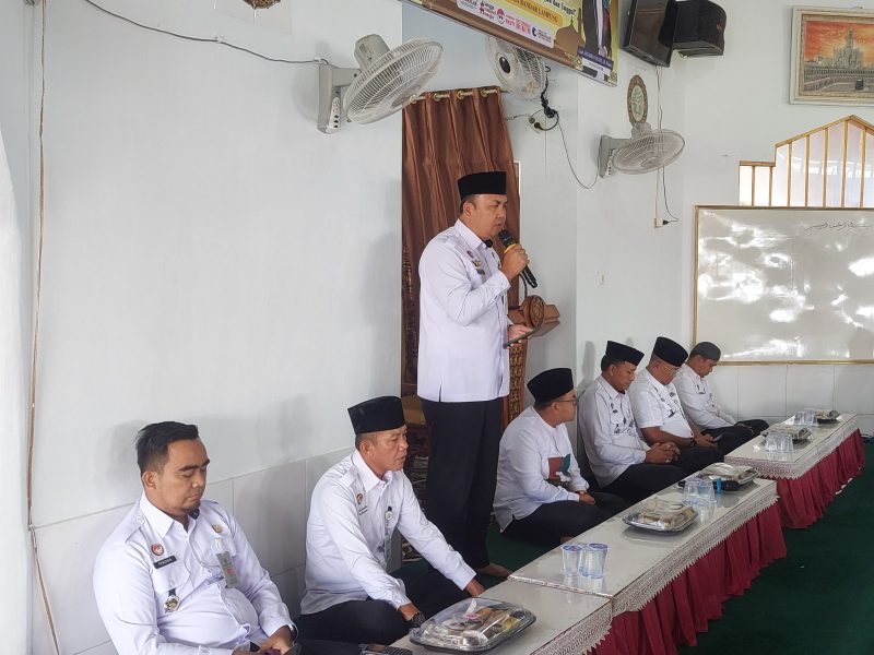 Lapas Narkotika Bandar Lampung menggelar tausyiah dalam memperingati maulid Nabi Muhammad SAW 1446 H, Rabu (18/9)