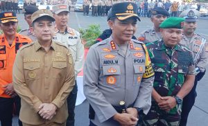 Pjs. Walikota Bandar Lampung Budhi Darmawan, ST, MT Apel Patroli Mantap Bratta