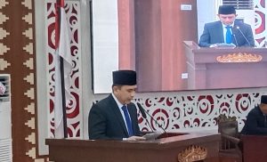 Pjs Walikota Bandar Lampung Budhi Darmawan, ST, MT Menghadiri Sidang Paripurna Istimewa DPRD Kota Bandar Lampung