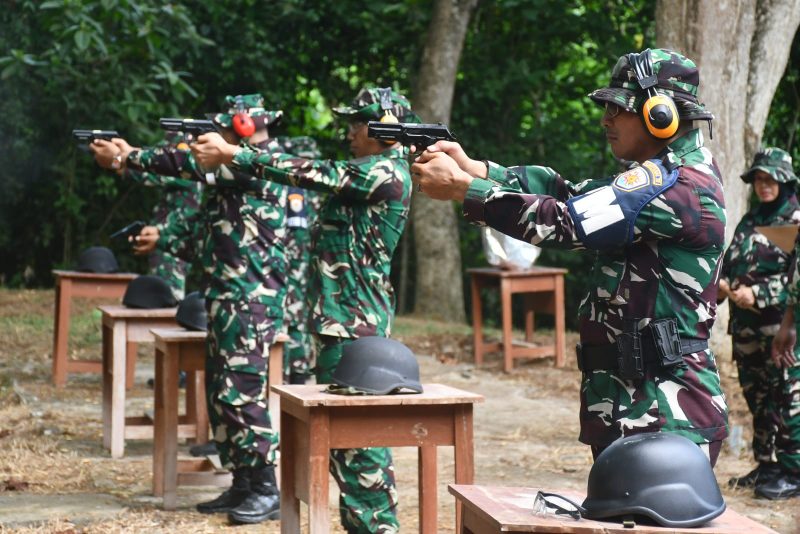 Latihan Uji Terampil Glagaspur P1 dan P2 Lanal Lampung resmi dibuka