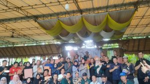 Gelar Family Gathering Bid Humas Polda Lampung  bersama Insan Pers