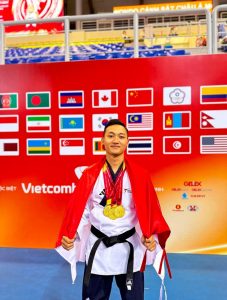 Polda Lampung Apresiasi dan Dukung Prestasi Bripda Rizky di Kejuaraan Taekwondo Internasional