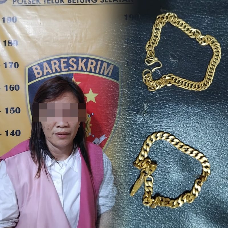 Gagal Gondol 2 Gelang Emas Milik Emak Emak di Bandar Lampung, Pelaku Hipnotis Asal Sumsel Diamankan Polisi