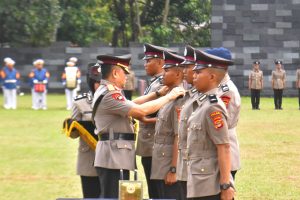 Siswa Diktuk Bintara Polri Angkatan 52 Resmi Dilantik, Kapolda Lampung Tekankan Moralitas dan Profesionalisme