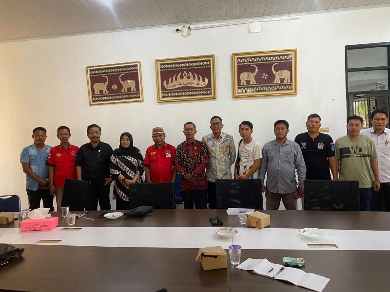 PWDPI DPC Lamtim  Audensi  dengan Ketua DPRD