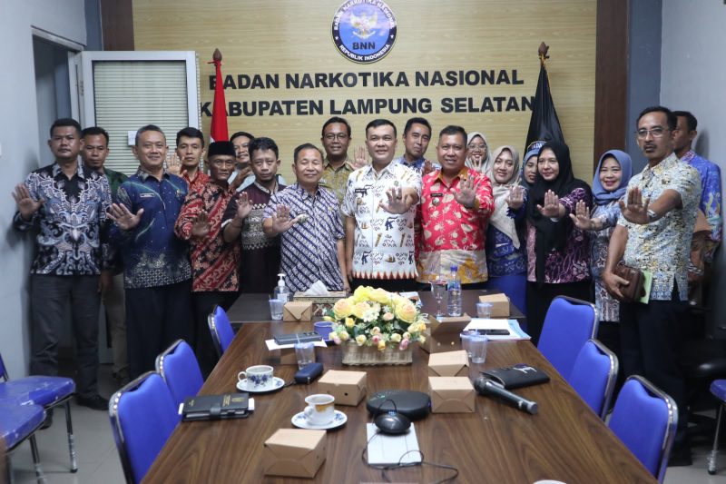 Usia Dini Rentan Terhadap Peredaran Gelap Narkoba, BNNKLS, Gelar Rakor bersama Pemda