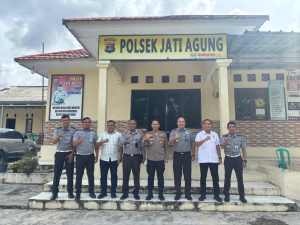Lapas Narkotika Bandar Lampung dan Polsek Jati Agung Tingkatkan Koordinasi Pencegahan Gangguan Keamanan